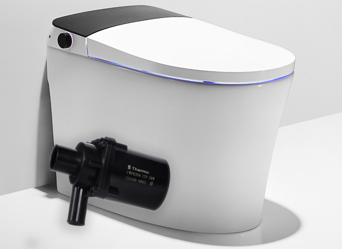 smart toilet pump